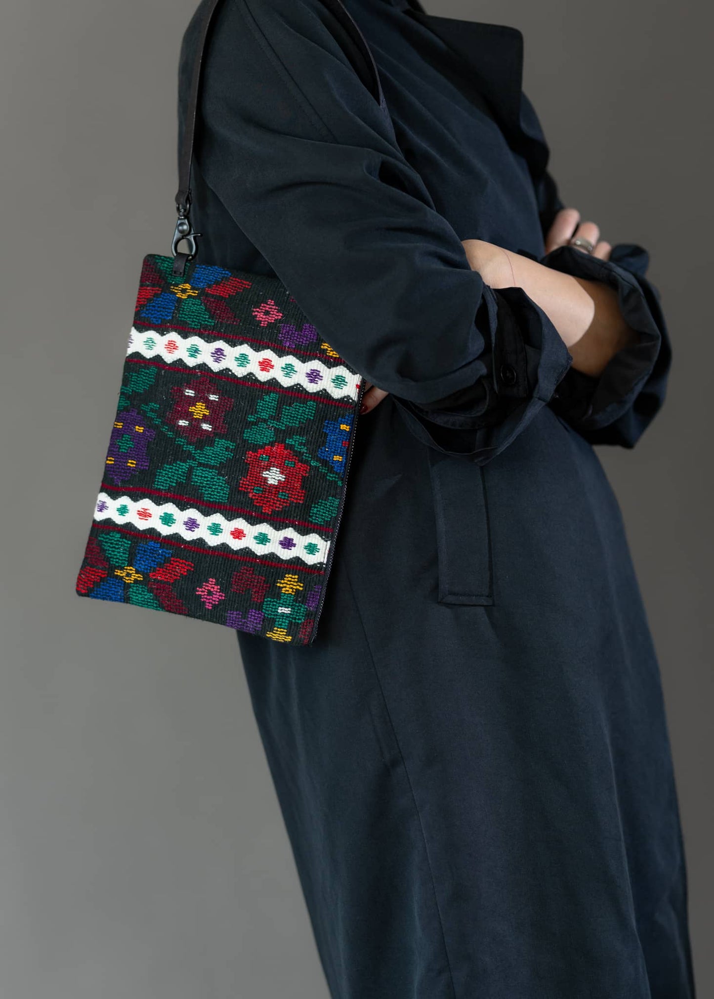 Le paysan clutch - Multicolor floral
