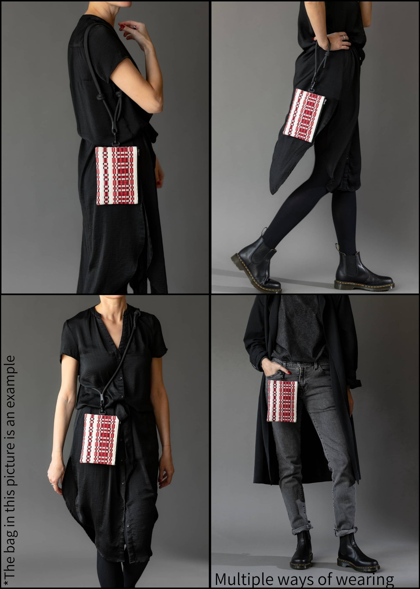 Village street style bag - Traditional woven