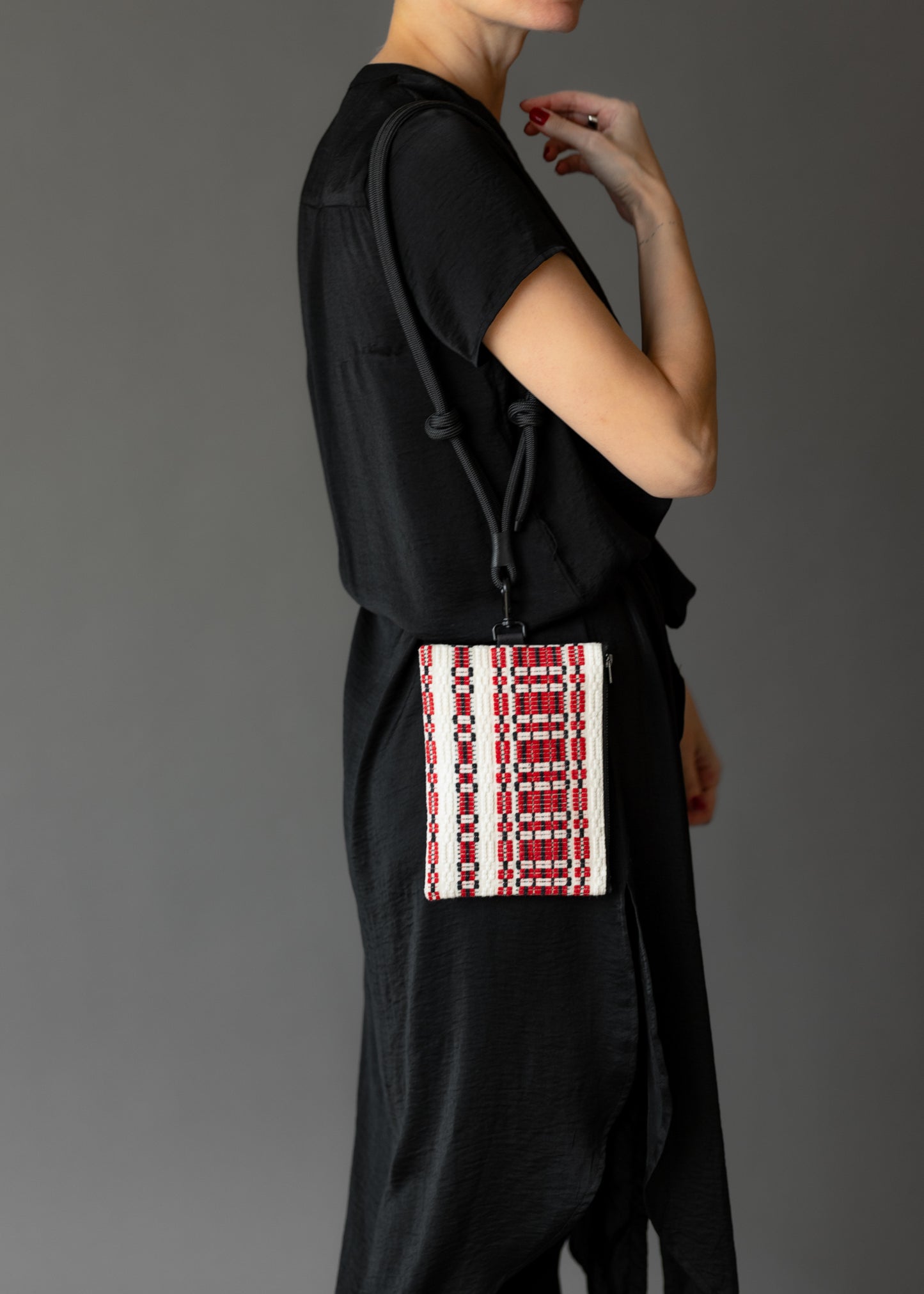 Village street style bag - Red/White